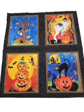 Spooky Eve By Sue Zipkin 4 repeating panels total of 8 panels